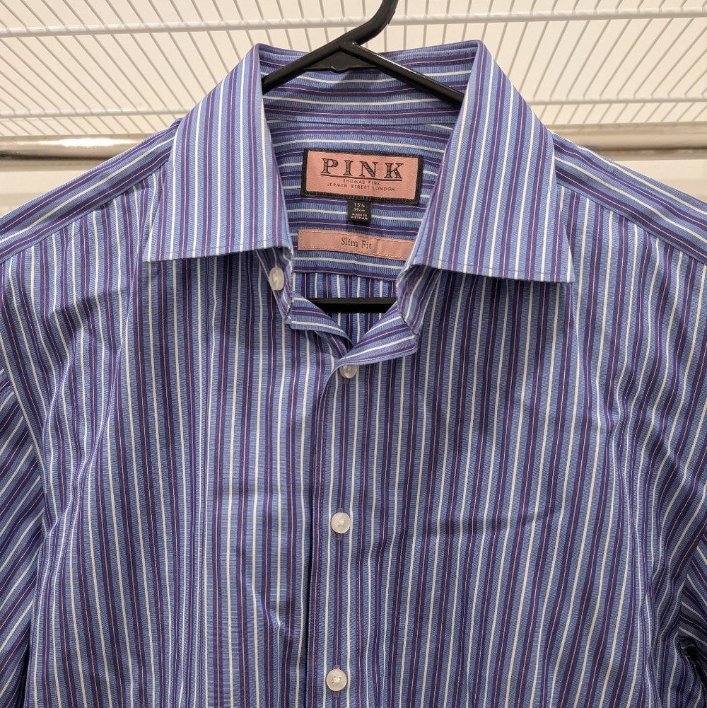 Thomas Pink B/W/P Dress Shirt